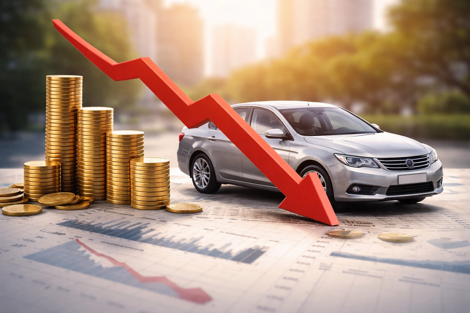 Cover: Sell Your Used Car Today: How to Save 30% on Depreciation Before the Market Collapses