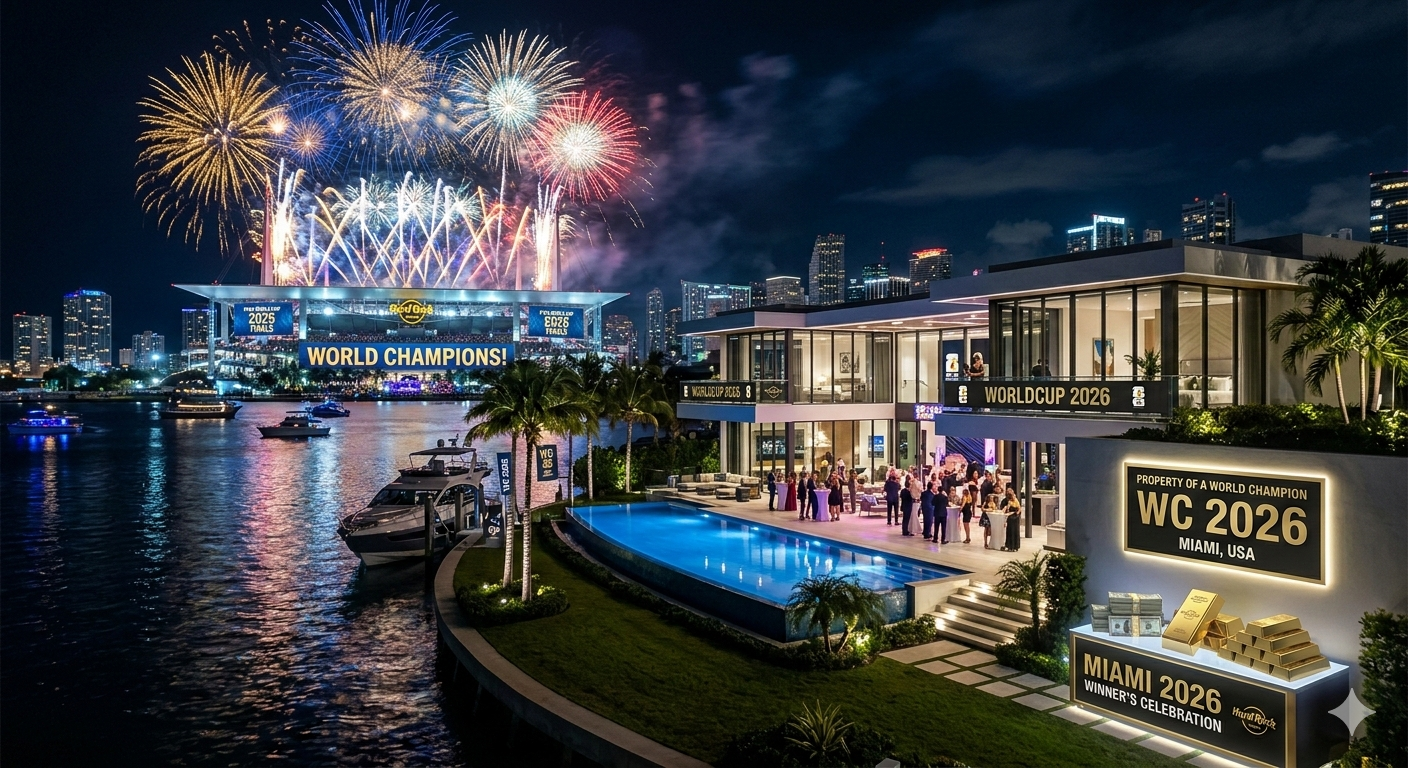 Cover: 2026 World Cup in Miami: The Smartest Real Estate Investment of the Decade?
