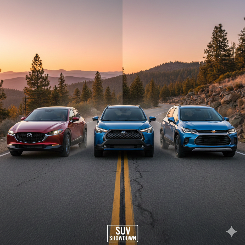 Portada: Mazda CX-30 vs Corolla Cross vs Tracker: ¿cuál SUV conviene más en Colombia en 2026?